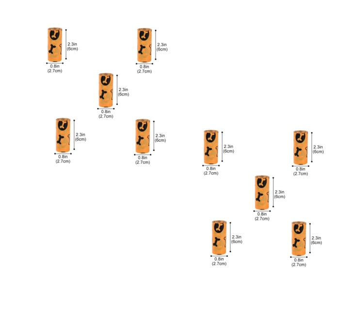 Dog Poop Bags on Roll (Leak-Resistant Pet Waste Bags with Optional Dispenser)