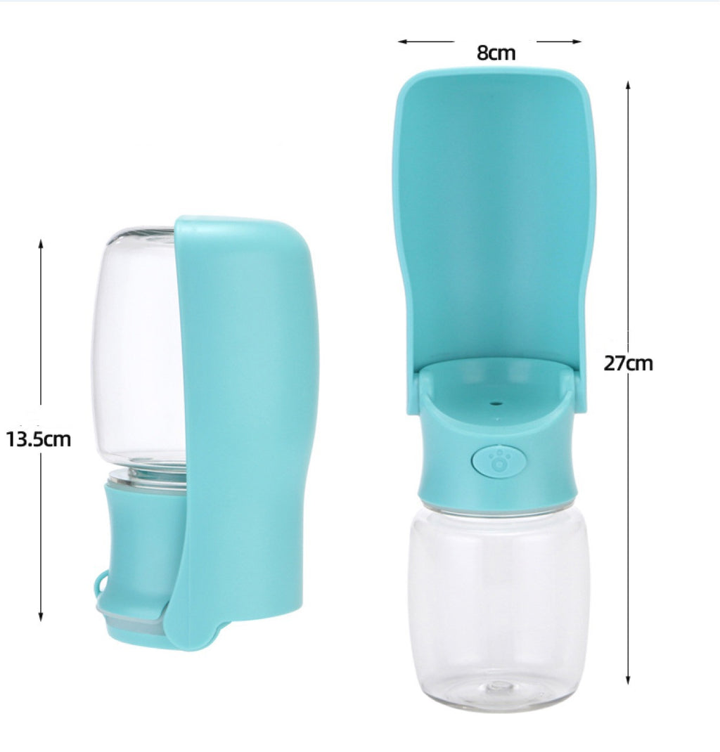 Portable Foldable Dog Water Bottle (Travel Pet Water Dispenser)