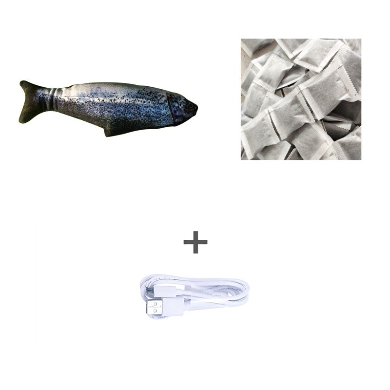 Electric Jumping Fish Cat Toy (No Catnip Version)