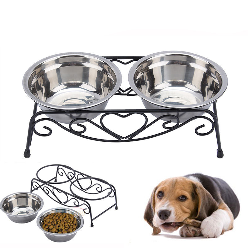 Stainless Steel Pet Bowl for Dogs & Cats (Durable, Non-Slip, Easy Clean)