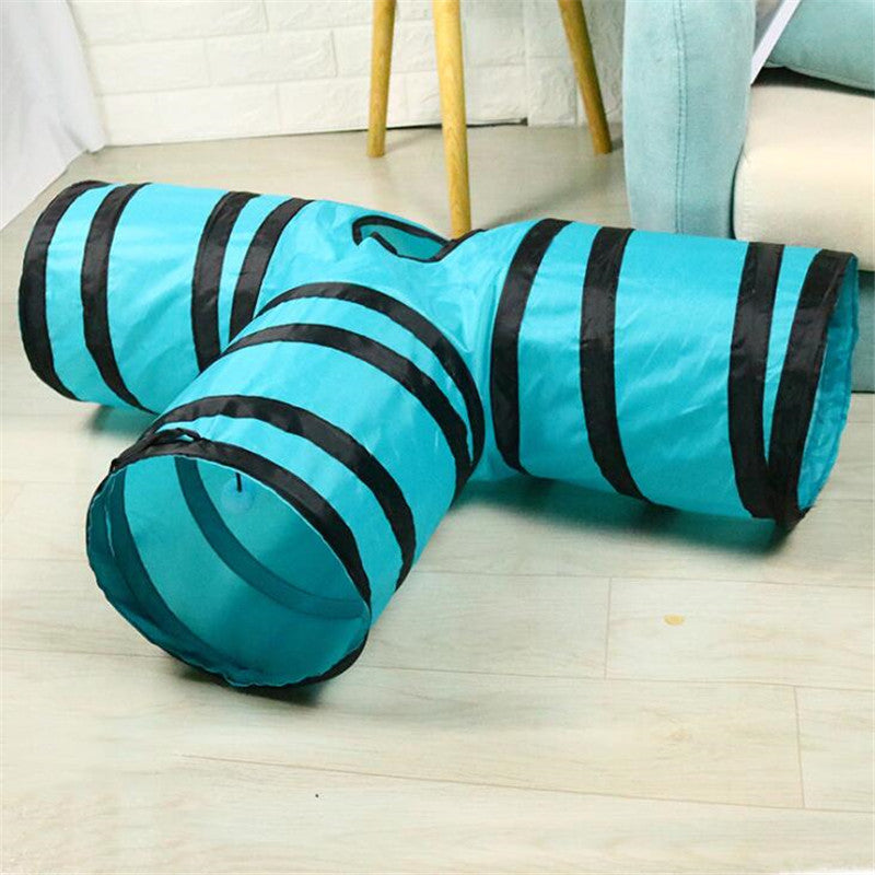 Collapsible Cat Tunnel for Indoor Play