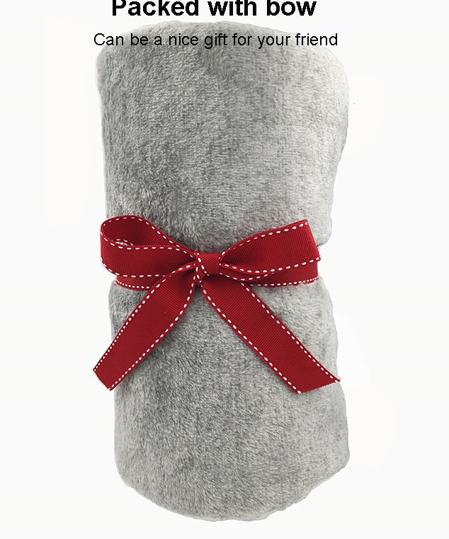 Dog Flannel Deep Sleeping Blanket (Ultra-Soft Warm Pet Bed Cover)