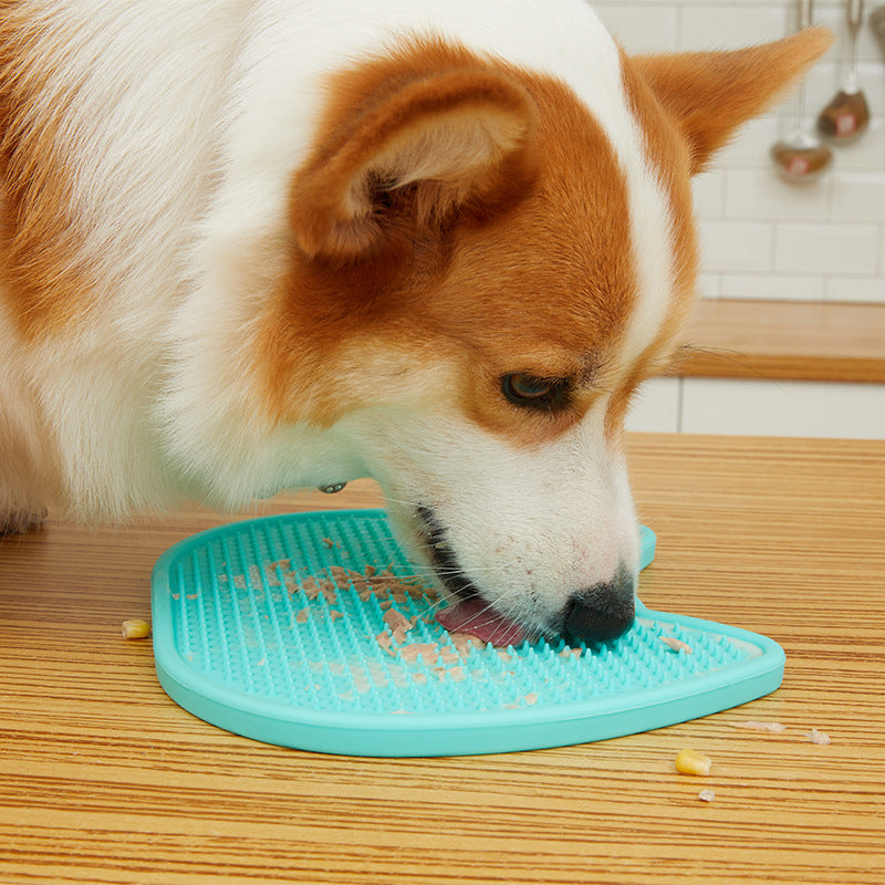 Dog Double-Sided Licking Mat Slow Feeder with Suction