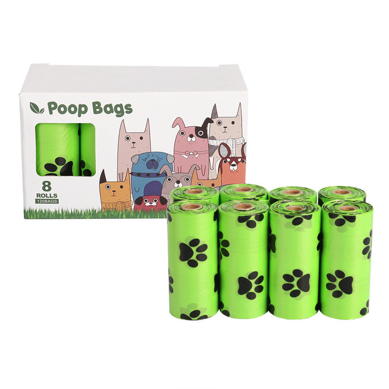 Dog Poop Bags on Roll (Leak-Resistant Pet Waste Bags with Optional Dispenser)