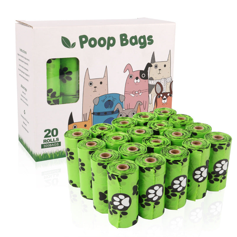 Dog Poop Bags on Roll (Leak-Resistant Pet Waste Bags with Optional Dispenser)