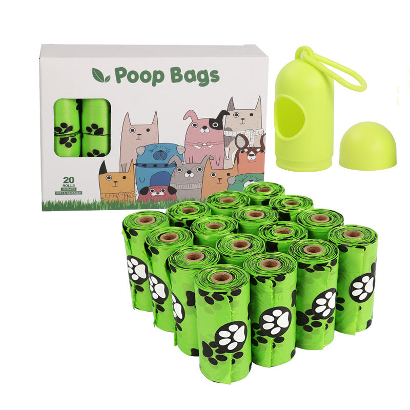 Dog Poop Bags on Roll (Leak-Resistant Pet Waste Bags with Optional Dispenser)