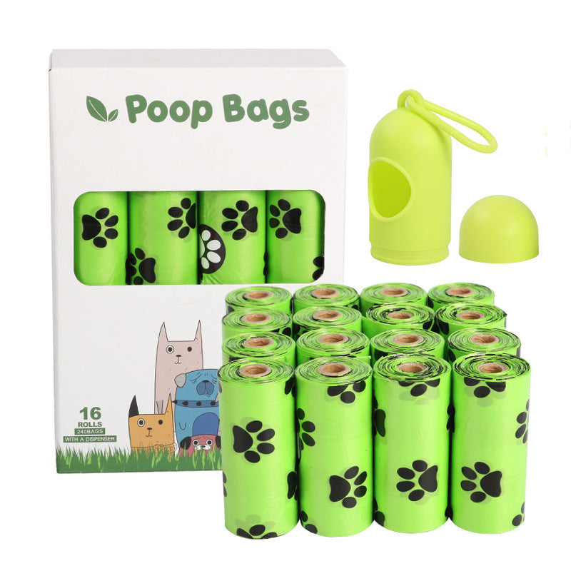 Dog Poop Bags on Roll (Leak-Resistant Pet Waste Bags with Optional Dispenser)