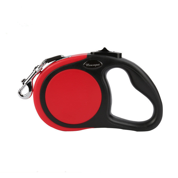 Automatic Retractable Dog Leash (Heavy-Duty Nylon, One-Button Lock)