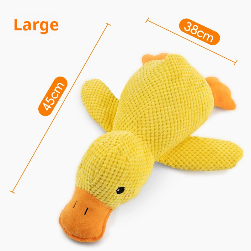 Plush Calming Duck Toy for Dogs (Soft Comfort Companion)