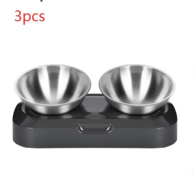 Pet Stainless Steel Bowl – Adjustable Elevated Single & Double Bowl