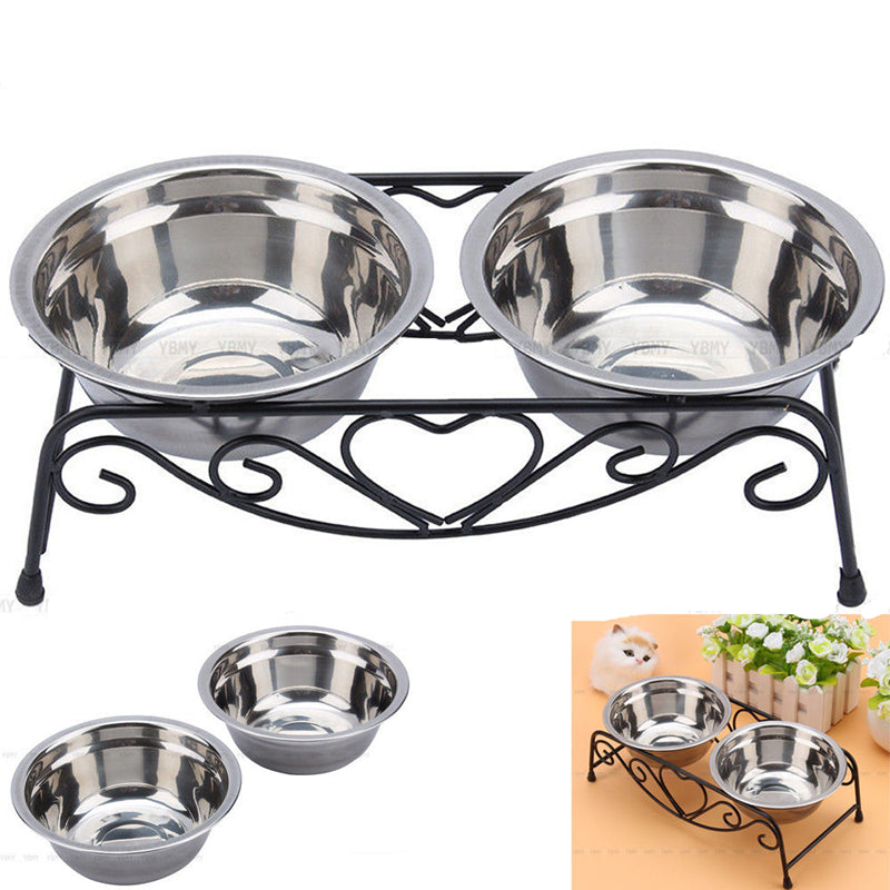 Stainless Steel Pet Bowl for Dogs & Cats (Durable, Non-Slip, Easy Clean)
