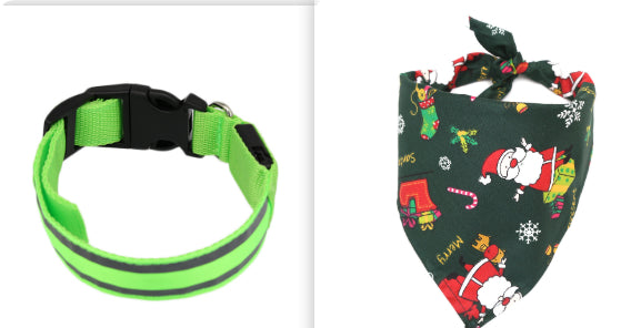 LED Light-Up Dog Collar – Anti-Lost, Adjustable & Night Safety Collar