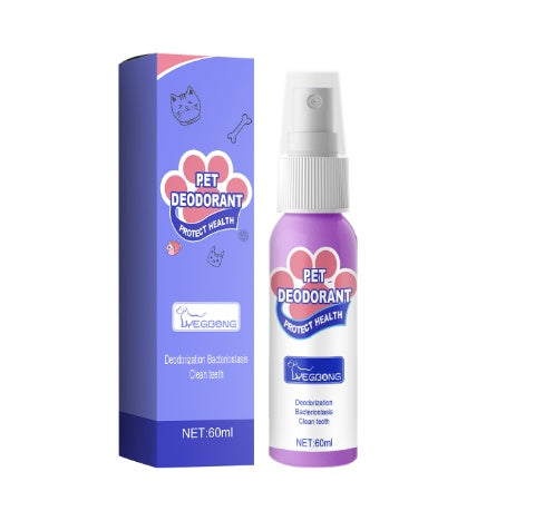 Pet Oral Care Spray – Fresh Breath & Teeth Cleaning Spray for Dogs & Cats
