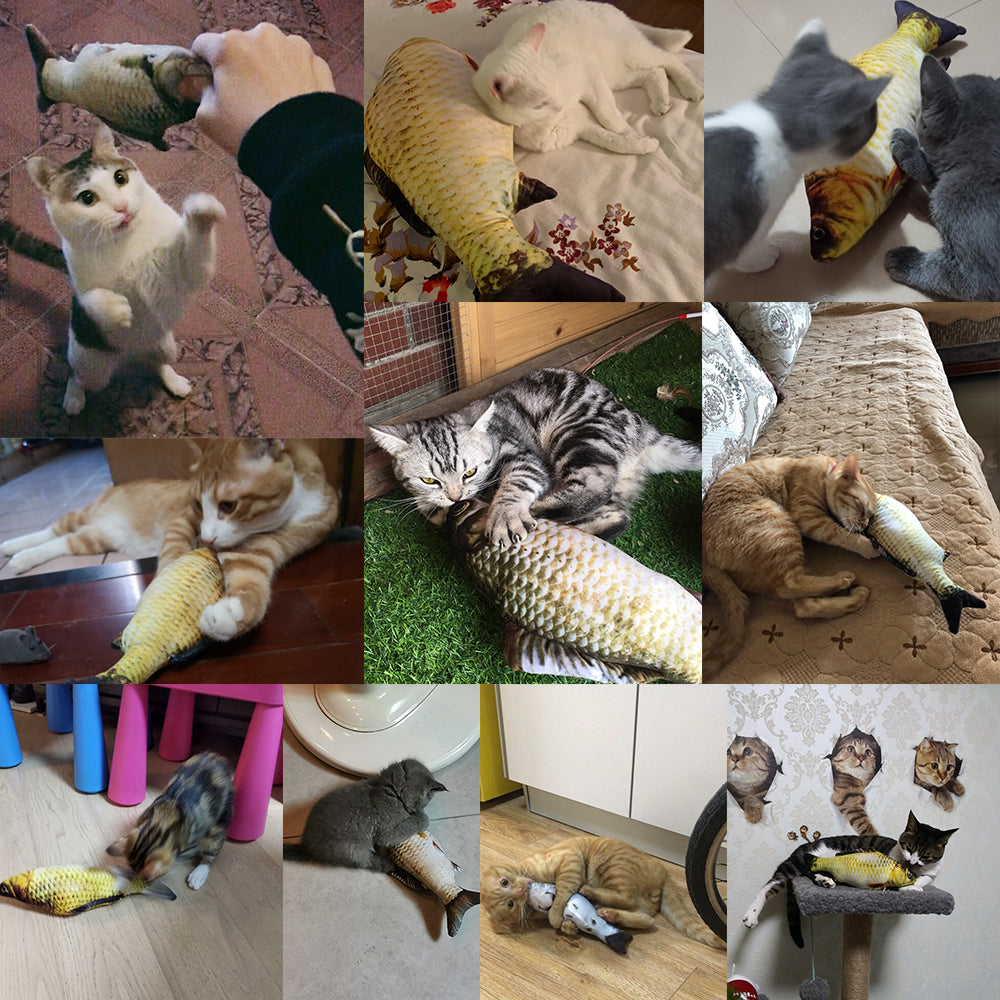 Electric Jumping Fish Cat Toy (No Catnip Version)