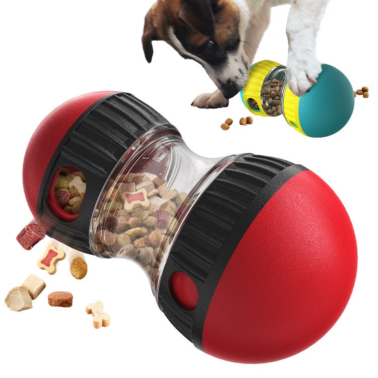 Food Dispensing Dog Toy Tumbler – Interactive Treat Puzzle for Dogs