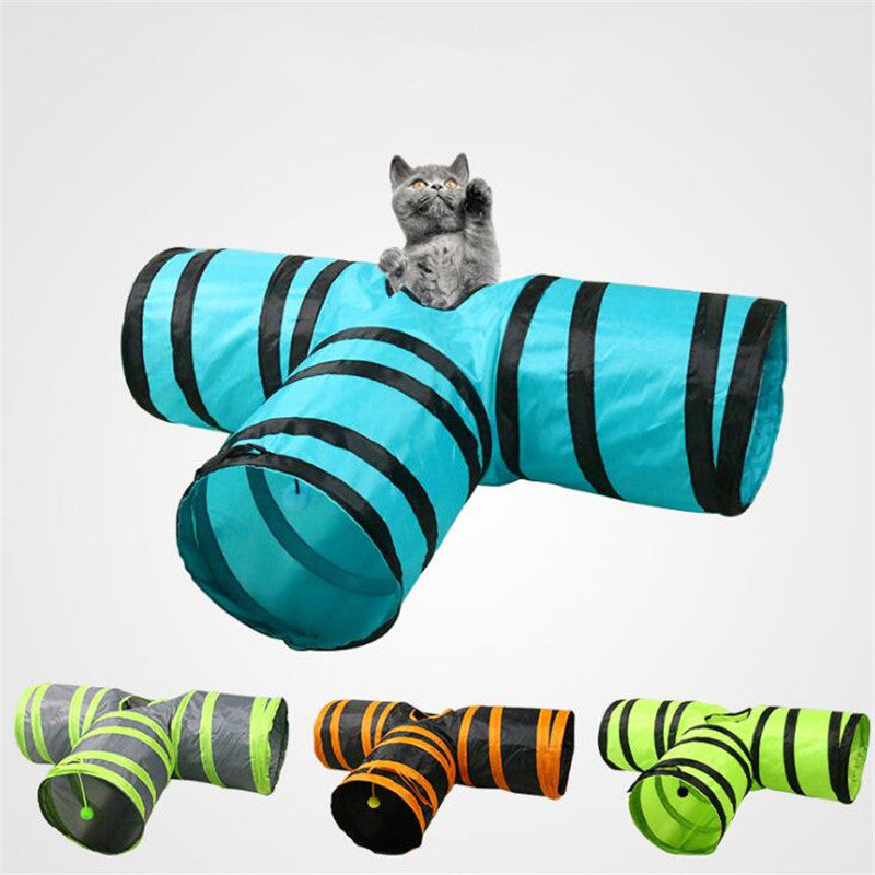 Collapsible Cat Tunnel for Indoor Play
