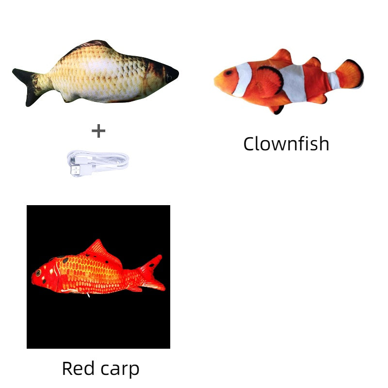 Electric Jumping Fish Cat Toy (No Catnip Version)