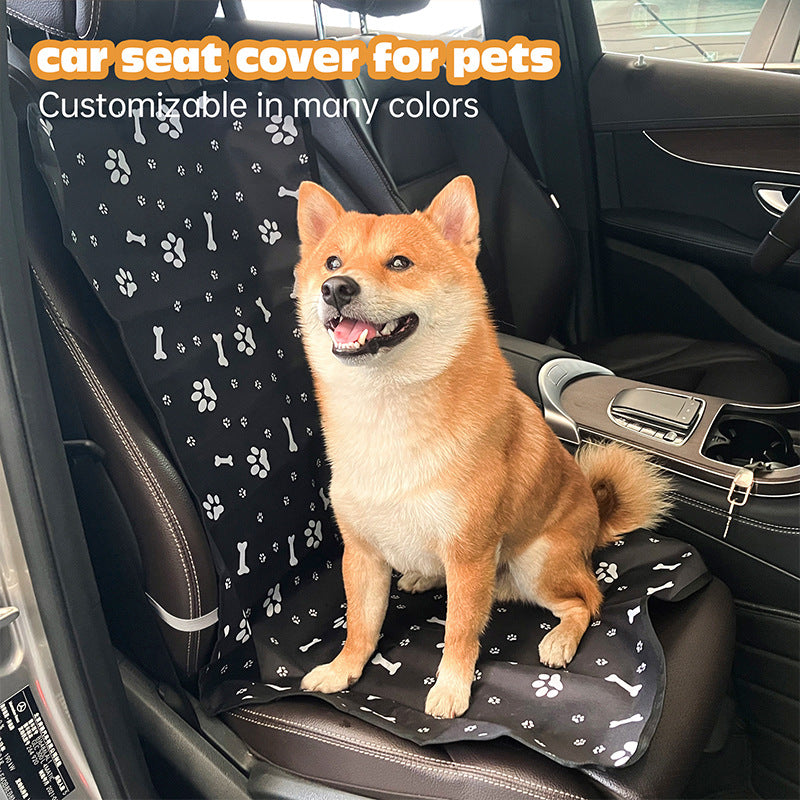 Waterproof Dog Car Seat Cover – Scratch-Resistant, Machine Washable Pet Seat Protector