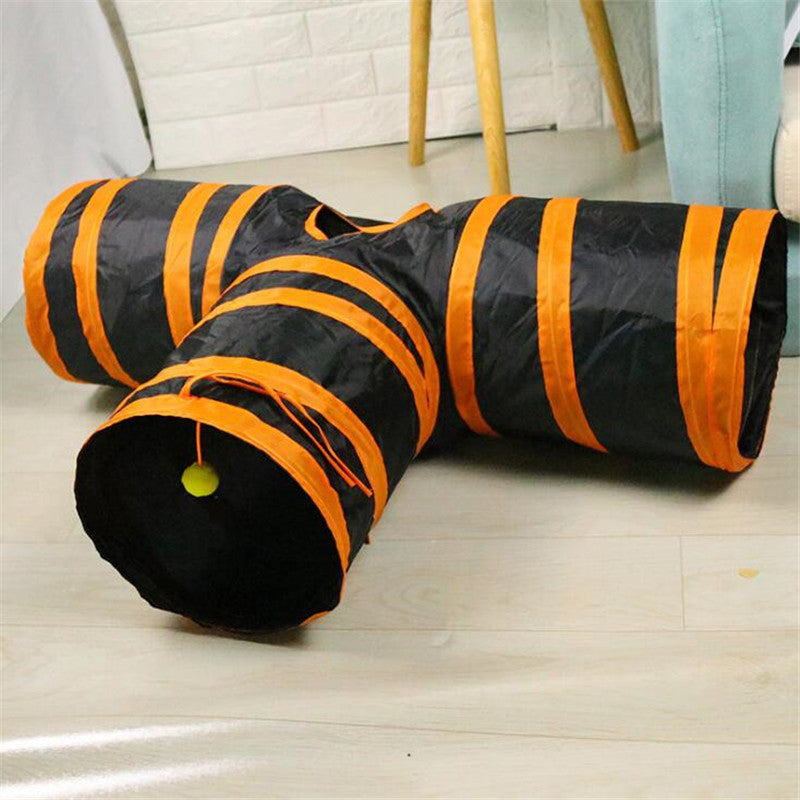 Collapsible Cat Tunnel for Indoor Play