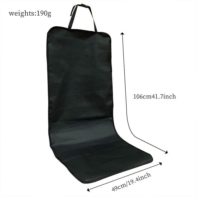 Waterproof Dog Car Seat Cover – Scratch-Resistant, Machine Washable Pet Seat Protector