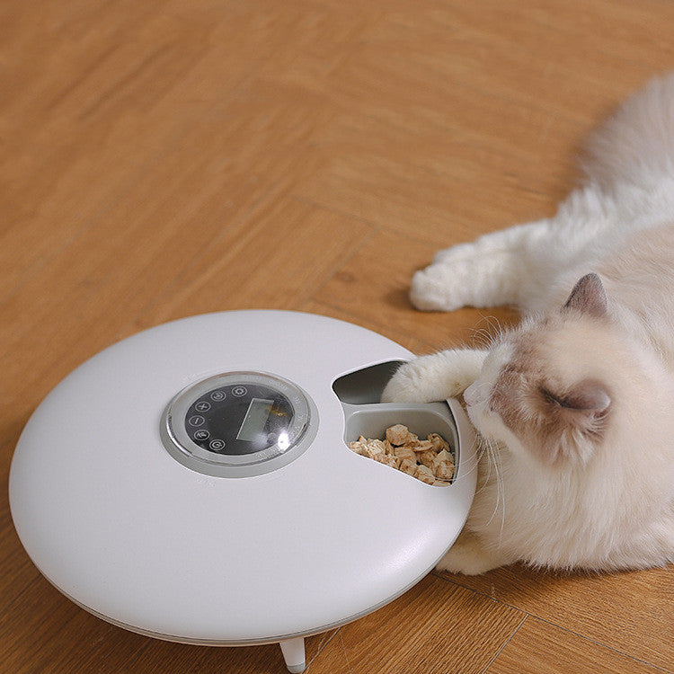 Automatic Pet Feeder Smart Food Dispenser – 6-Meal Portion Control