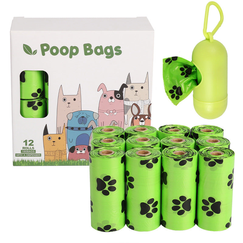 Dog Poop Bags on Roll (Leak-Resistant Pet Waste Bags with Optional Dispenser)