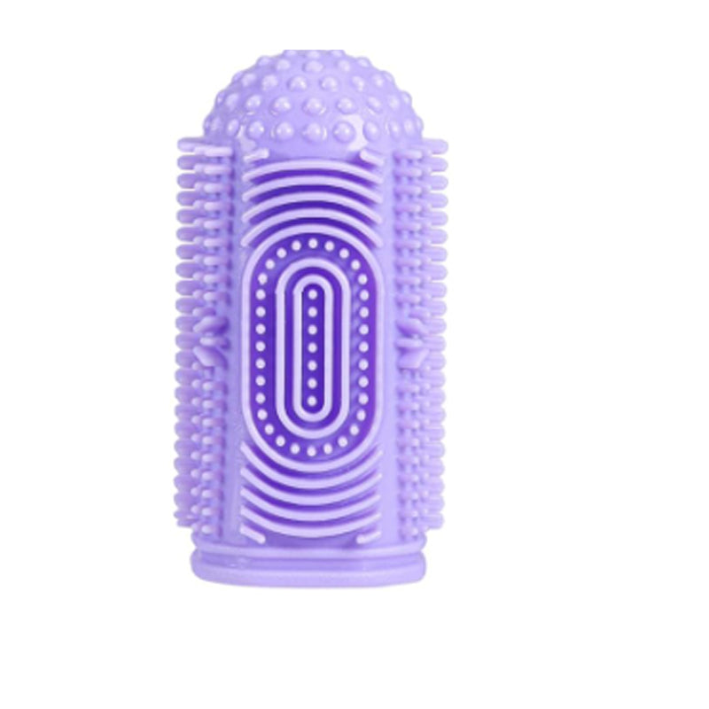 Pet Toothbrush Kit – 360° Soft Silicone Finger Toothbrush for Dogs & Cats