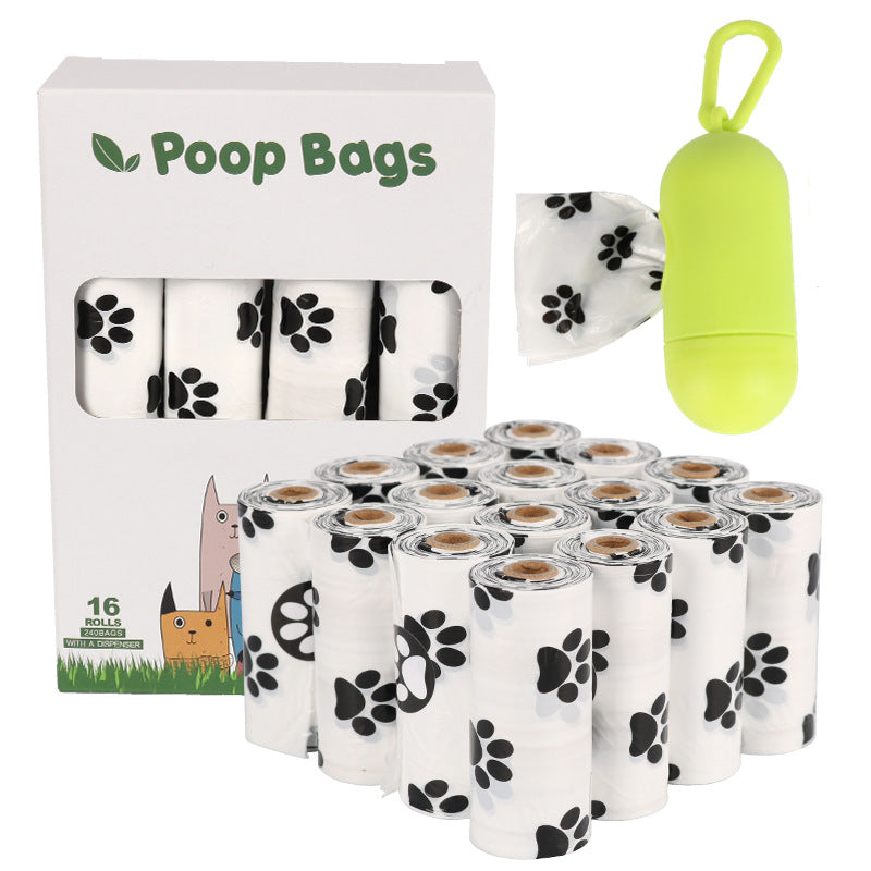 Dog Poop Bags on Roll (Leak-Resistant Pet Waste Bags with Optional Dispenser)