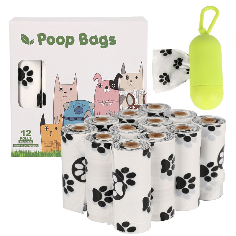 Dog Poop Bags on Roll (Leak-Resistant Pet Waste Bags with Optional Dispenser)