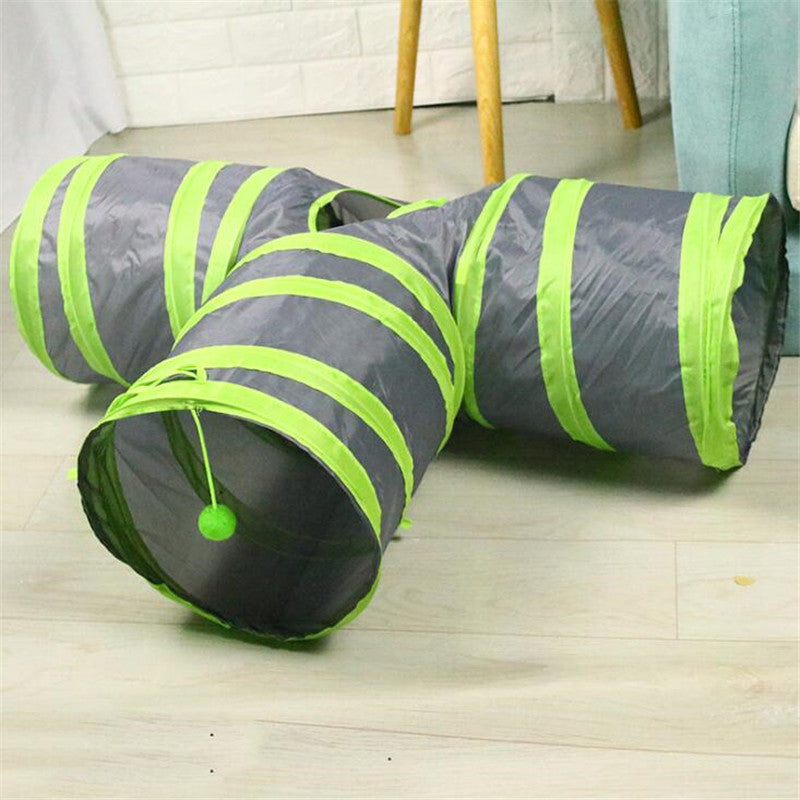 Collapsible Cat Tunnel for Indoor Play