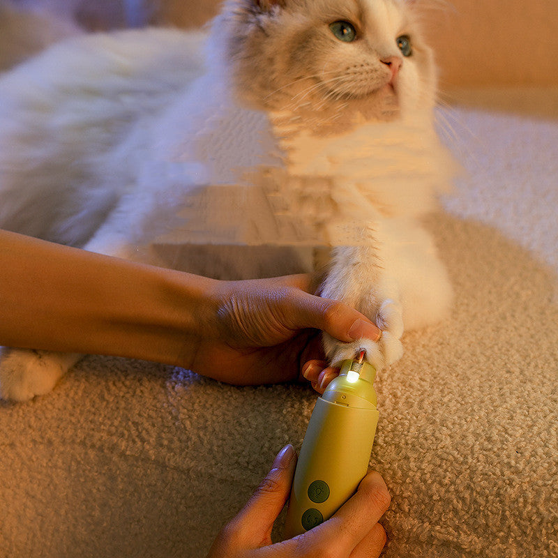 Compact Rechargeable Pet Nail Grinder