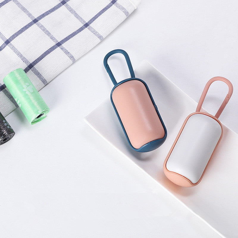 Portable Pet Poop Bag Dispenser – Lightweight Waste Bag Holder for Dogs & Cats