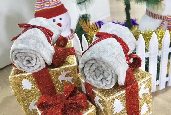 Dog Flannel Deep Sleeping Blanket (Ultra-Soft Warm Pet Bed Cover)