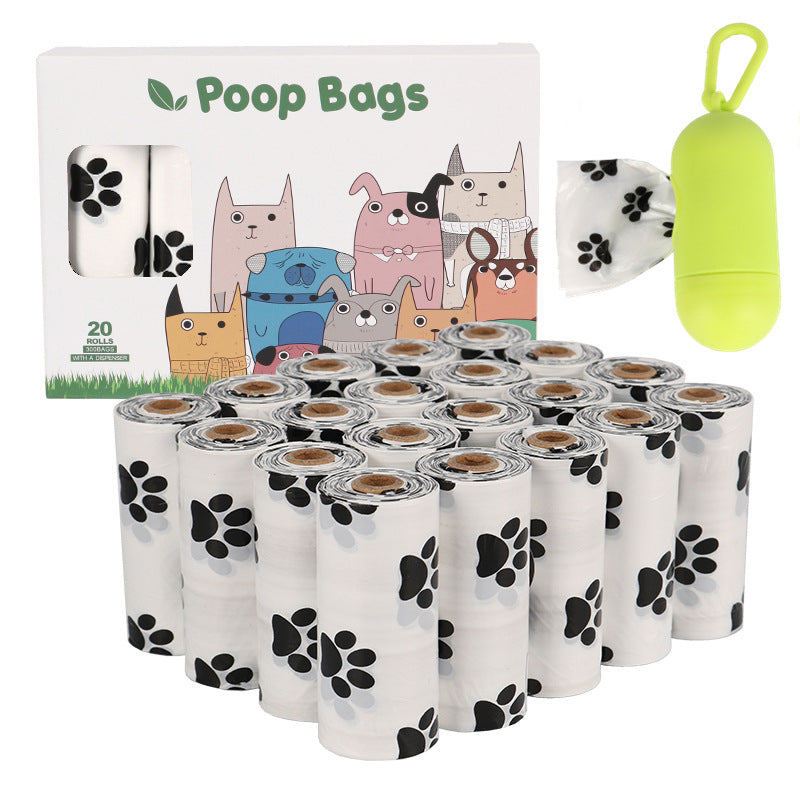 Dog Poop Bags on Roll (Leak-Resistant Pet Waste Bags with Optional Dispenser)