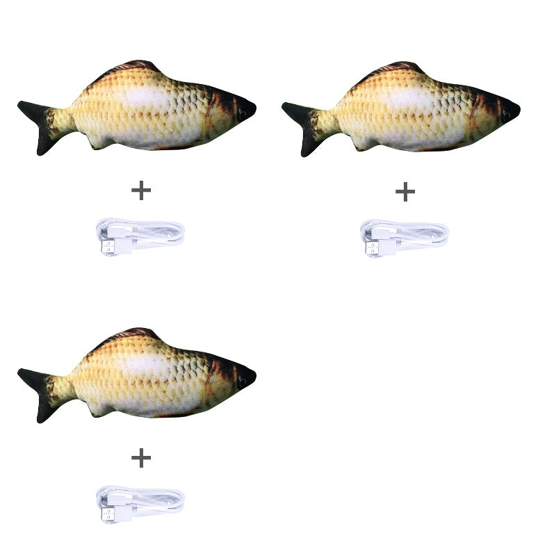 Electric Jumping Fish Cat Toy (No Catnip Version)