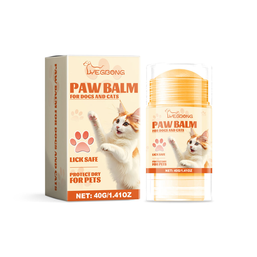 Natural Paw Balm for Dogs & Cats – Moisturizing Paw & Nose Protection Stick