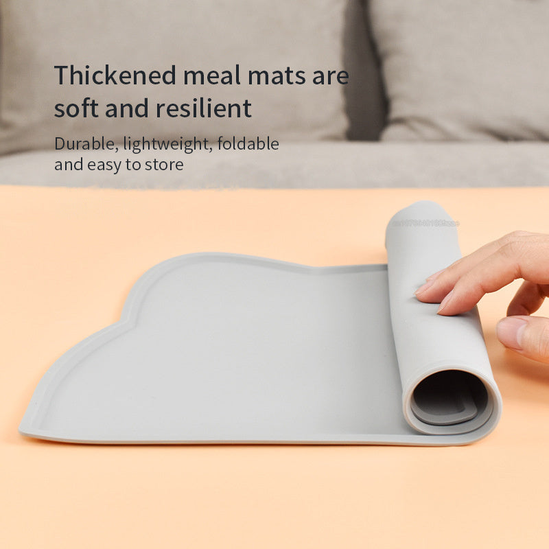 Waterproof Silicone Pet Feeding Mat (Non-Slip, Food-Grade, Easy Clean)