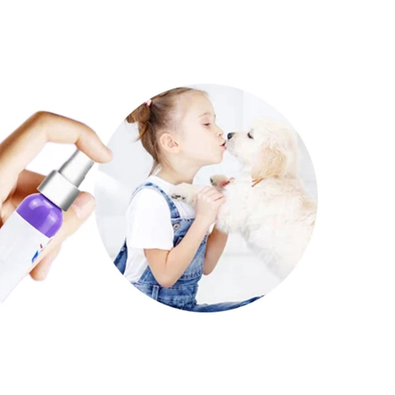 Pet Oral Care Spray – Fresh Breath & Teeth Cleaning Spray for Dogs & Cats