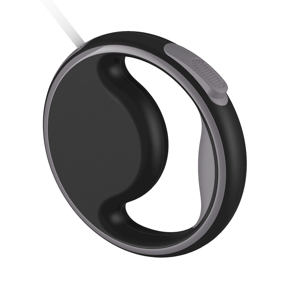 Automatic LED Retractable Dog Leash with Built-In Poop Bag Holder (USB Rechargeable)