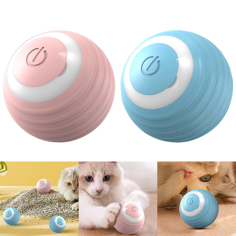 Automatic Self-Moving Rolling Ball Interactive Cat Toy