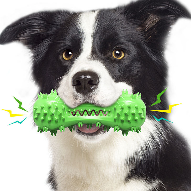 Corn-Shaped Dog Molar Stick (Chew-Resistant Dental Toy with Suction Base)