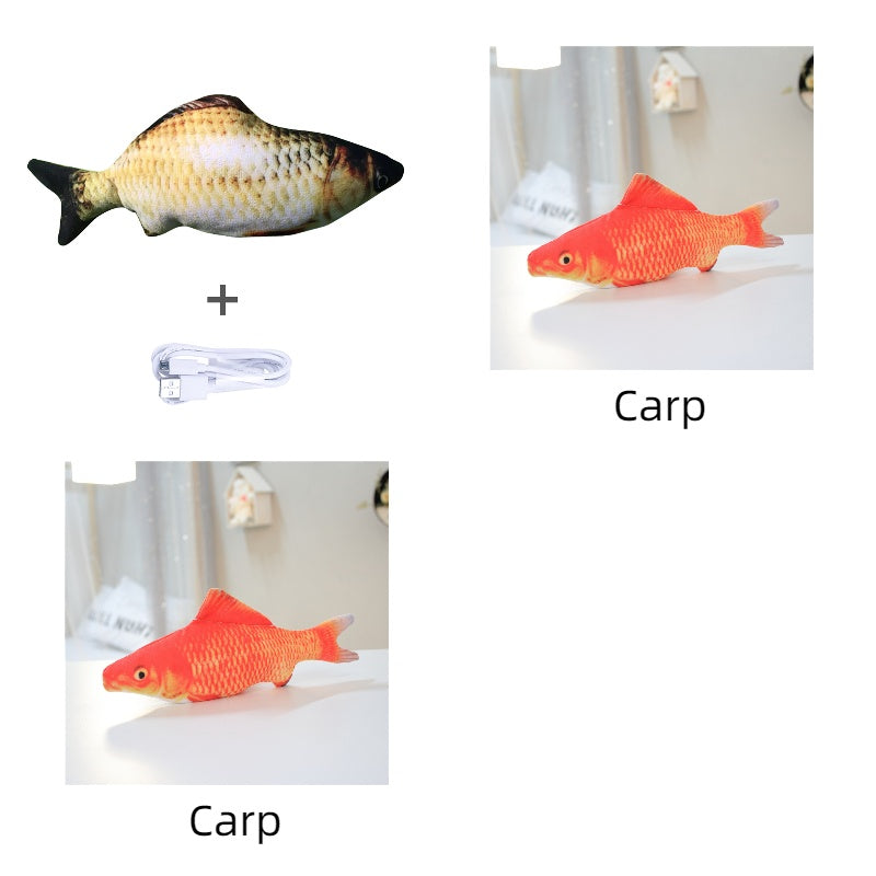 Electric Jumping Fish Cat Toy (No Catnip Version)