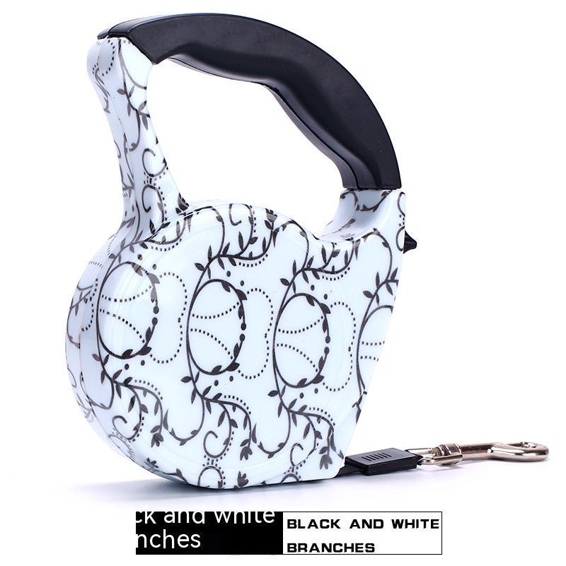 Pet Automatic Retractable Dog Leash (5M) – Patterned Design