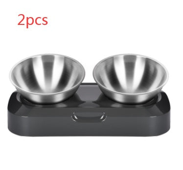 Pet Stainless Steel Bowl – Adjustable Elevated Single & Double Bowl