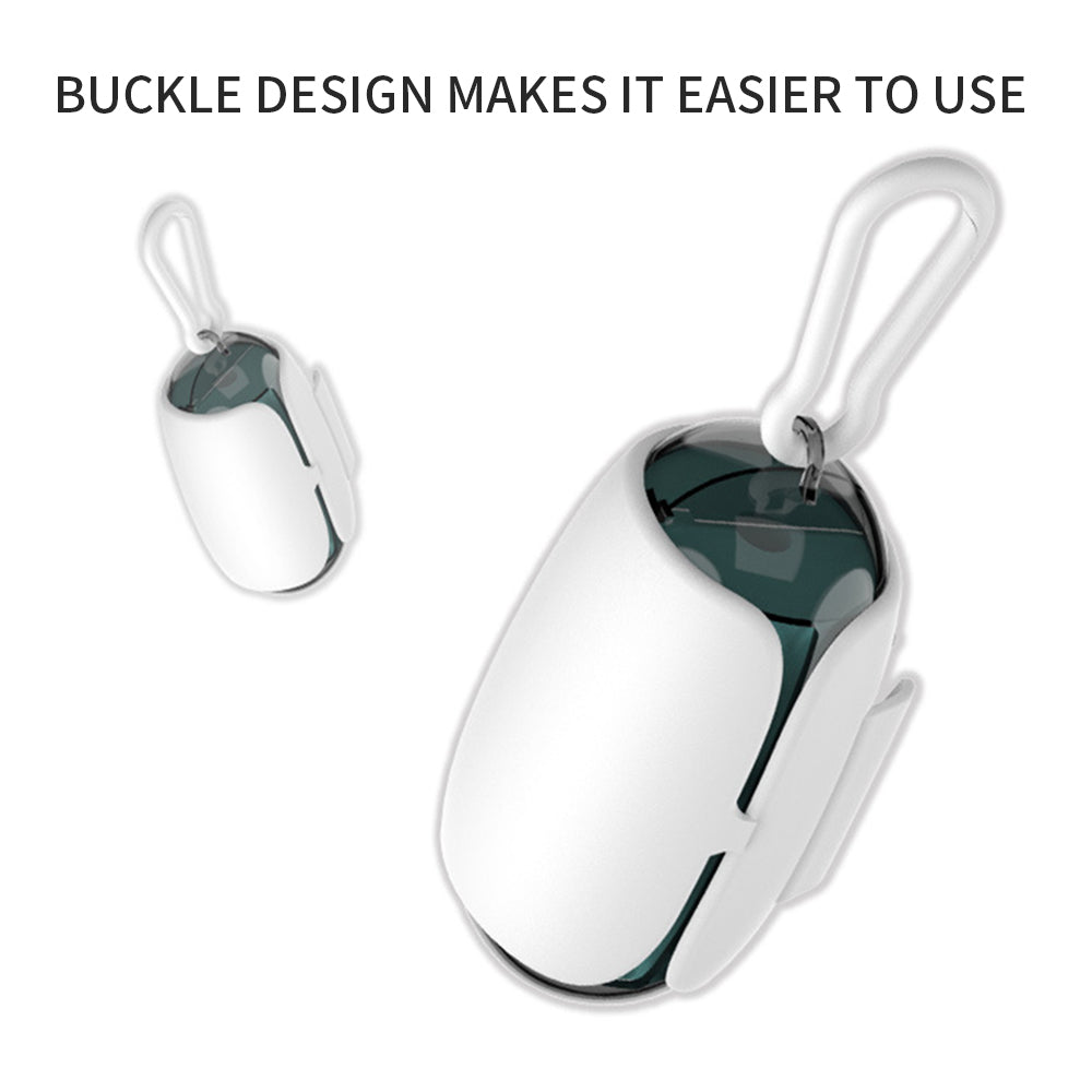 Dog Waste Bag Dispenser with Leash Attachment