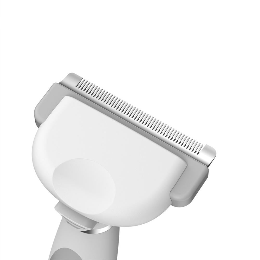 Pet Grooming Tool – Stainless Steel Deshedding Comb for Dogs & Cats