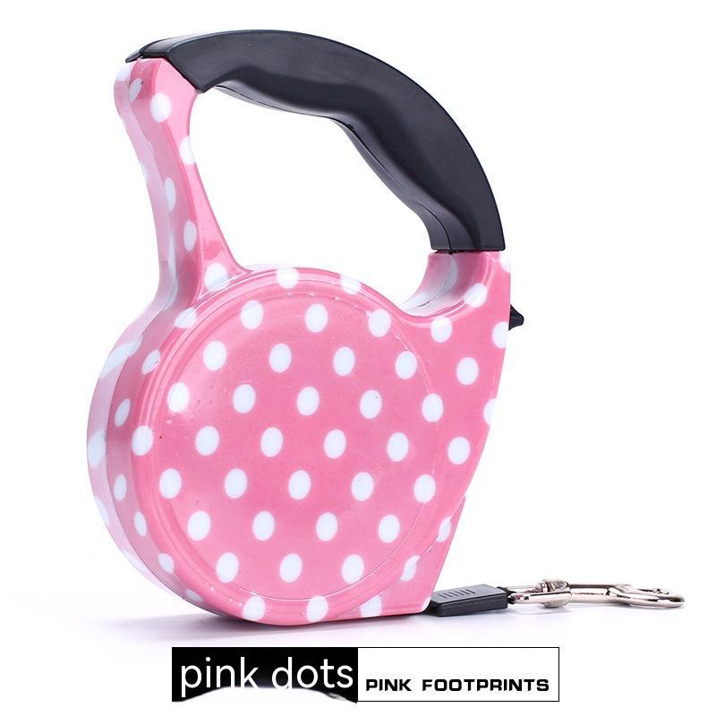 Pet Automatic Retractable Dog Leash (5M) – Patterned Design