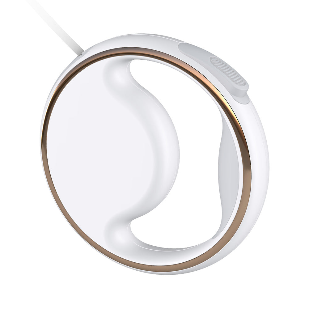 Automatic LED Retractable Dog Leash with Built-In Poop Bag Holder (USB Rechargeable)