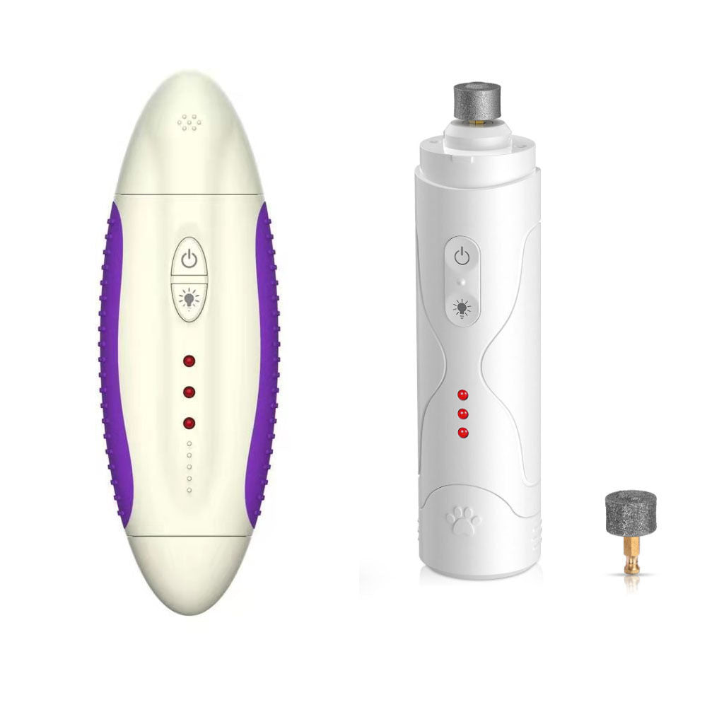 Rechargeable Electric Pet Nail Grinder with LED Light