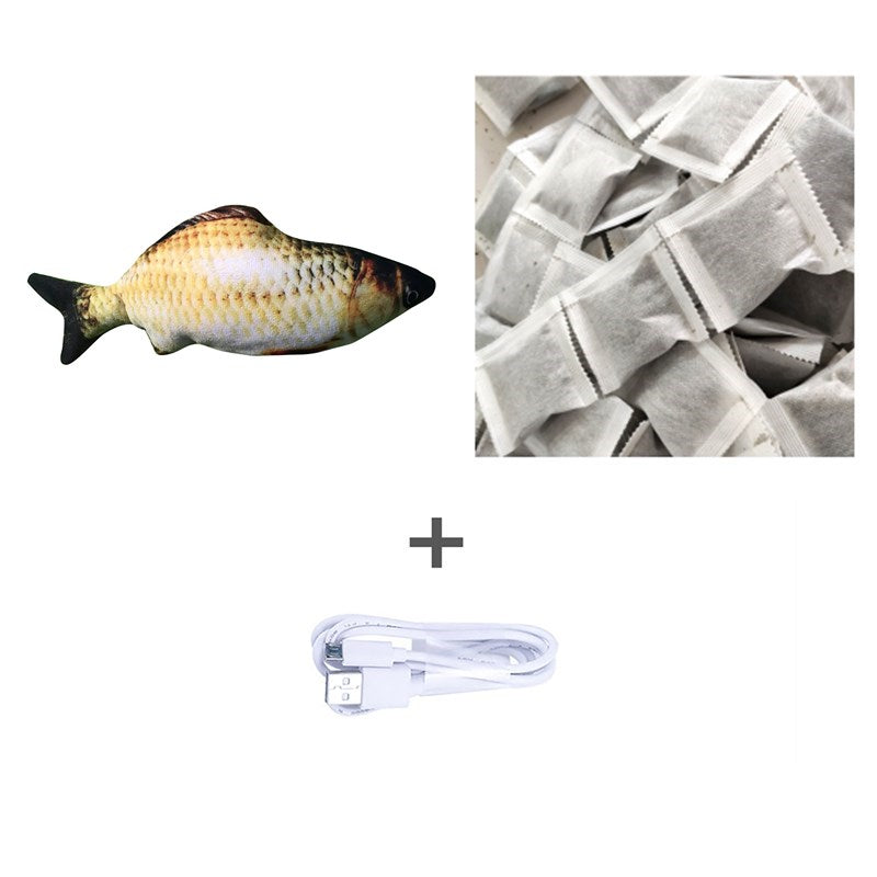 Electric Jumping Fish Cat Toy (No Catnip Version)